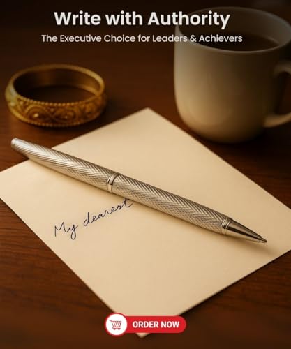 Silver 925 Pure Sterling Pen – Luxury Engraved Design — view 6