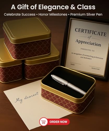 Silver 925 Pure Sterling Pen – Luxury Engraved Design — view 7